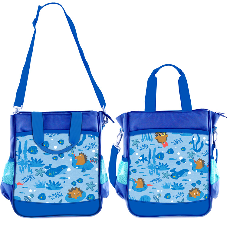 Fashionable tur pikaresepeun cecekelan murid Schoolbag