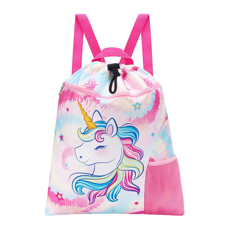 Unicorn Kids Drawstring Ransel